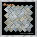 Grey color marble mosaic tile stone mosaic pattern